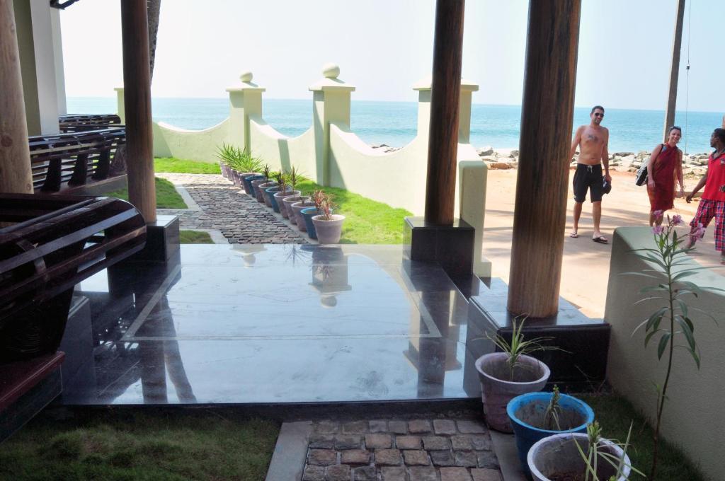 Palm Tree Anex Hotel Varkala Exterior photo